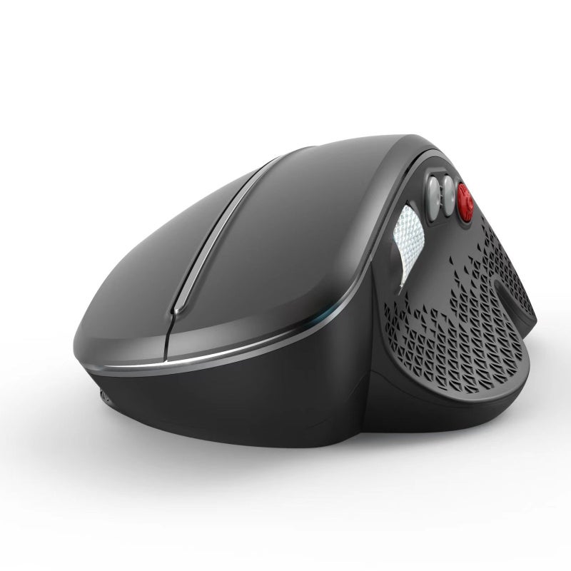 Wireless Vertical 2.4G Ergonomic Vertical Gaming 6-Button Design Aluminum Alloy Side Scroll Wheel Anti-Mouse Hand 10m Wireless Reception - Image 4