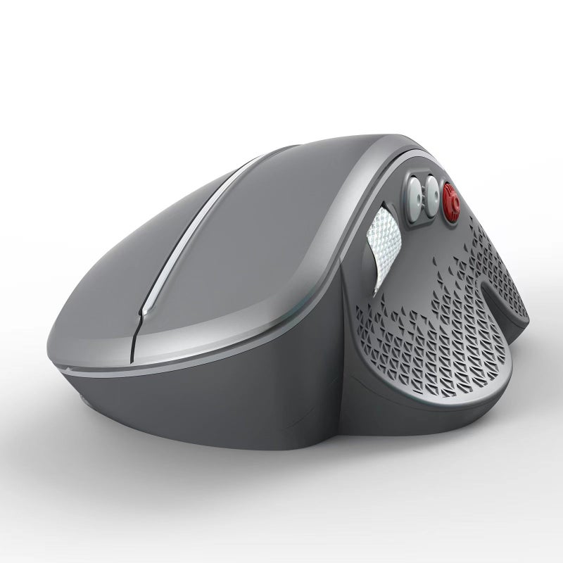 Wireless Vertical 2.4G Ergonomic Vertical Gaming 6-Button Design Aluminum Alloy Side Scroll Wheel Anti-Mouse Hand 10m Wireless Reception - Image 5