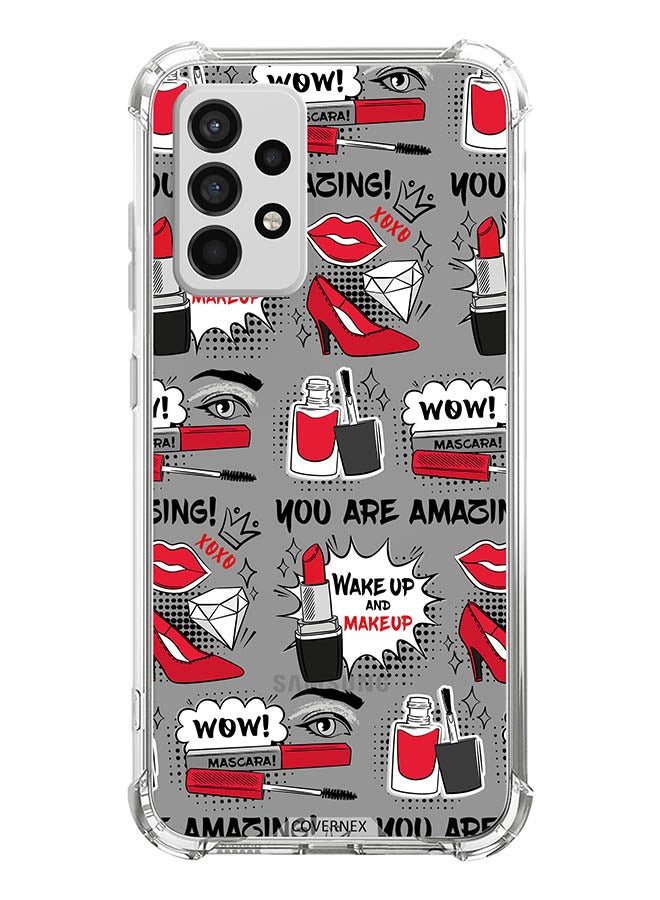 Covernex Shockproof Protective Case Cover For Samsung Galaxy A72 5G Wake Up & Make Up - Image 1