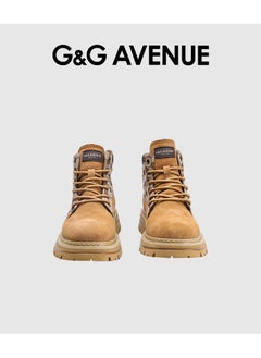G&G AVENUE Boots for Women Ladies Martin Boots Winter Motorcycle Boots Lace Up Shoes Ladies Casual Thick  - Image 2