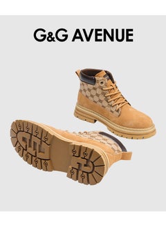 G&G AVENUE Boots for Women Ladies Martin Boots Winter Motorcycle Boots Lace Up Shoes Ladies Casual Thick  - Image 4