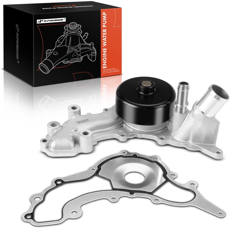 A-Premium APremium Engine Water Pump WGasket Compatible with Jeep Wrangler 20122018 Wrangler JK 2018  DOHC 36L 68079412AB 68079412AC 68079412AE