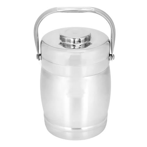 Oblivion Stainless Steel Lunch Box 2.2 LTR. Insulated Double Vacuum-Layer, Keeps Food Hot or Cold for Hours, Leak-Proof, Durable, Eco-Friendly, Perfect for Office, School, and Travel Use (1 Pc) - Image 1