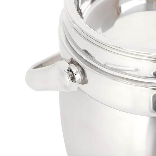 Oblivion Stainless Steel Lunch Box 2.2 LTR. Insulated Double Vacuum-Layer, Keeps Food Hot or Cold for Hours, Leak-Proof, Durable, Eco-Friendly, Perfect for Office, School, and Travel Use (1 Pc) - Image 5