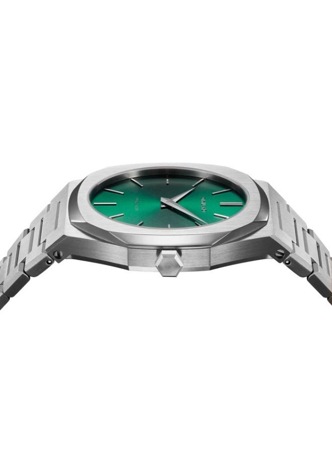 D1 MILANO Ultra Thin Scarabeo large green watch D1-UTBJ37 40mm - Image 2
