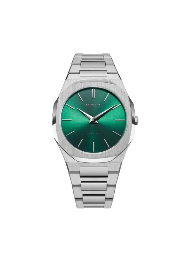 D1 MILANO Ultra Thin Scarabeo large green watch D1-UTBJ37 40mm - Image 1