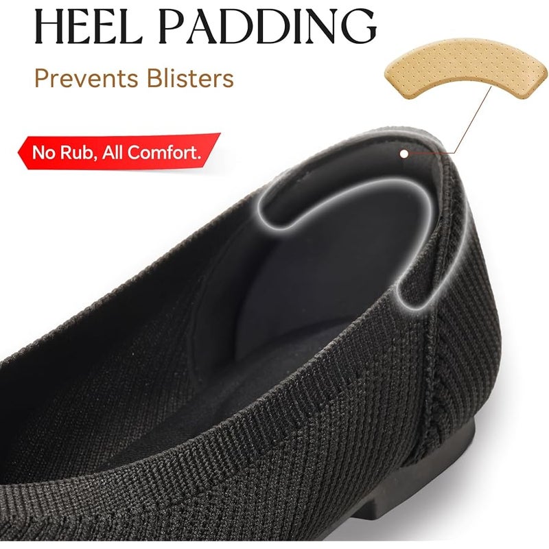 Vipost Knit Ballet Flats for Women Pointed Toe Comfortable Foldable Flat Shoes for Work, Travel, Wedding Breathable Slip On Dressy Flats - Image 5