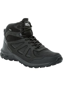 Jack Wolfskin أحذية رجال خارجية ميدية سوداء من وودلاند 2 تيكساپور 4051261_6000  - Image 4