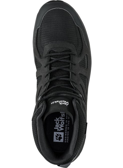 Jack Wolfskin أحذية رجال خارجية ميدية سوداء من وودلاند 2 تيكساپور 4051261_6000  - Image 3