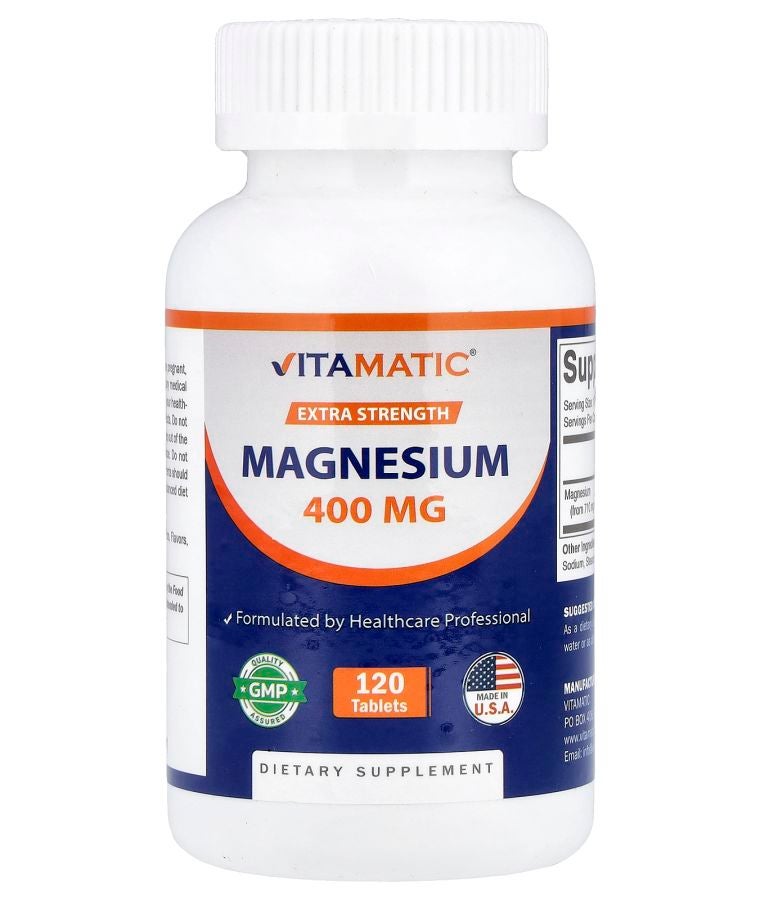 Vitamatic Magnesium 400 mg 120 Tablets