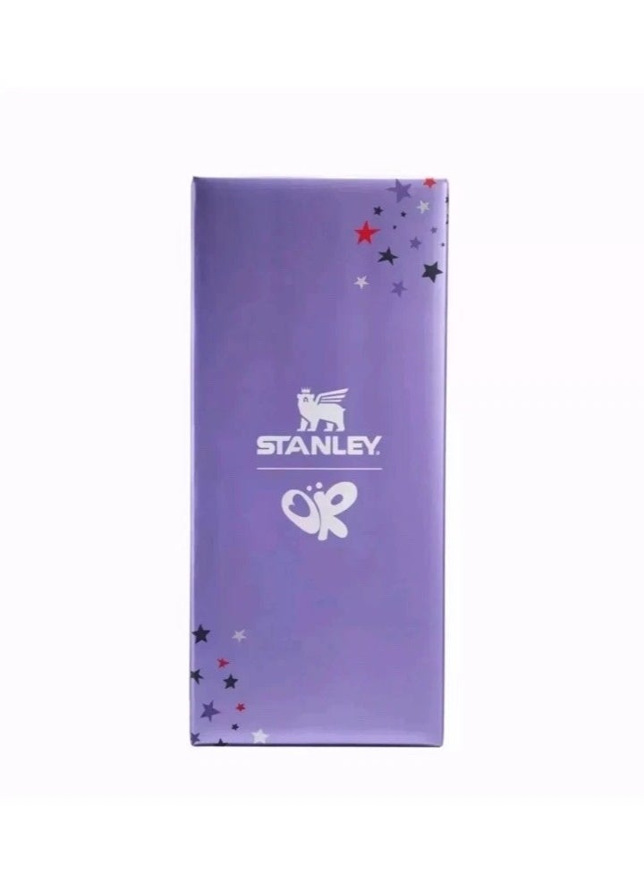 Stanley - Olivia Rodrigo Special Edition 40oz Stanley Quencher Tumbler – Double-Wall Vacuum Insulated Stainless Steel Travel Cup with Leak-Resistant FlowState Lid, Reusable Straw & Easy-Grip Handle – Keeps Beverages Hot or Cold for Hours – Stylish Hydration Gift for Fans, Coffee, Water & Tea Lovers - Image 1