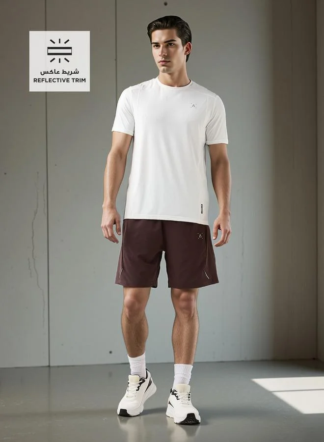 ADOT by Splash Regular Fit Shorts with Elasticated Waistband