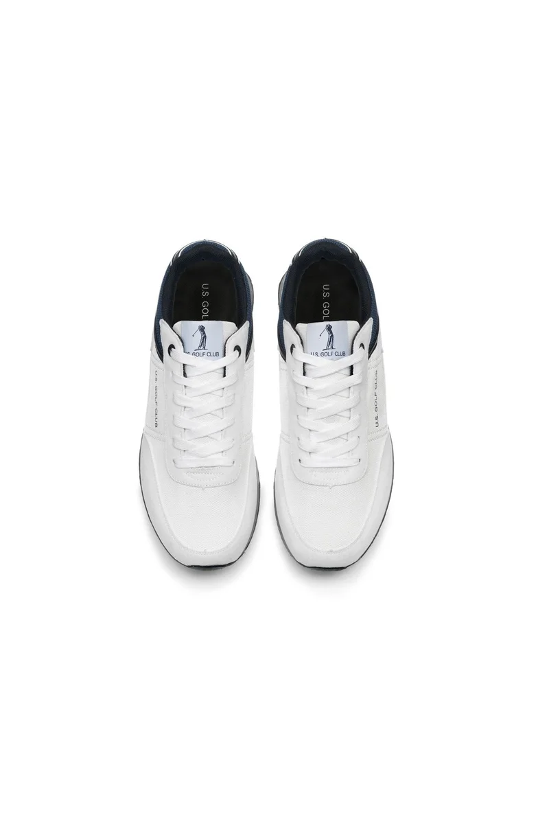 U.S. Golf Club Mens Sneakers White Sneakers | Casual | Retro Style | Italy