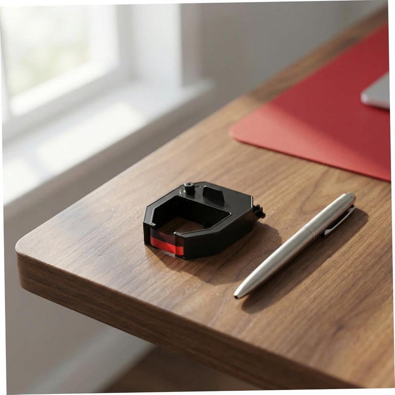 4pcs Employee Attendance Clock Ribbon Compatible with Time Clock Models, Office Printer Ribbon Accessory for Work Hour Tracking and Time Recorder Machines - Image 5