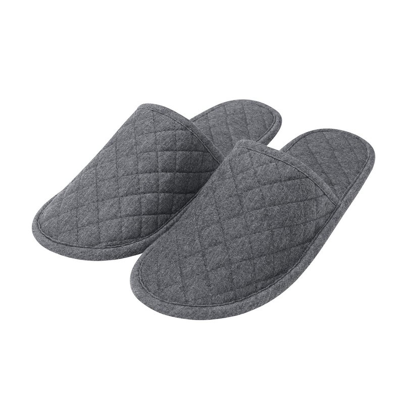 ITODA Non Disposable Travel Spa Slippers, Foldable Portable Closed Toe Sandals Shoes Guest Indoor House Room Business Men Women Trip Party Washable Footwear with Bags - Image 5