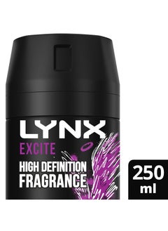 Excite Aerosol Bodyspray Deodorant 250ml
