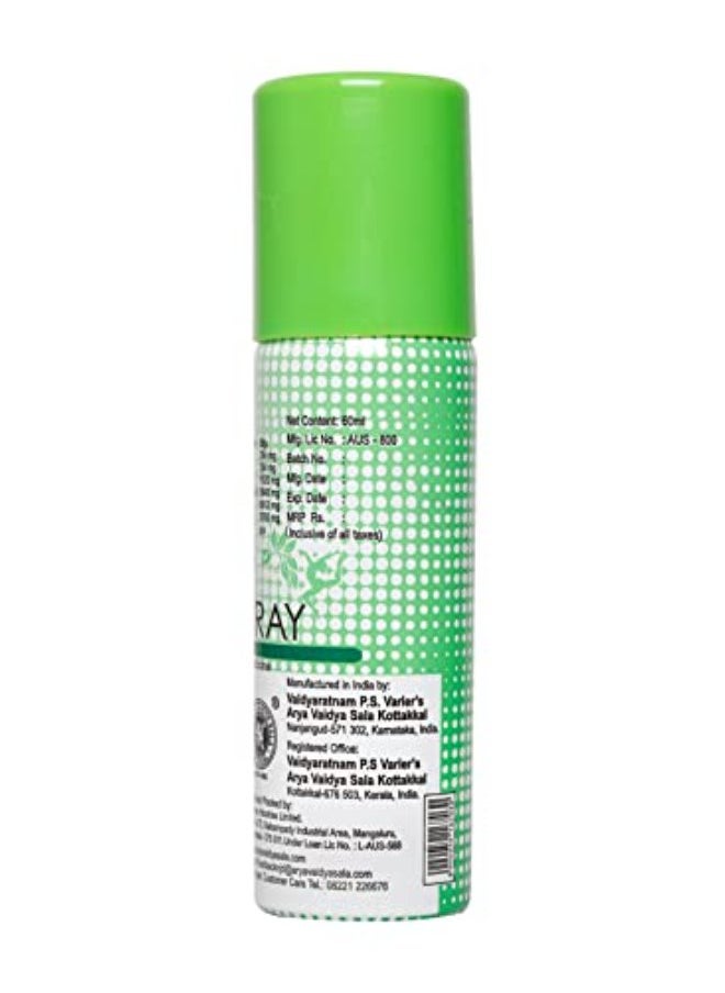 Kottakkal ayurveda Pain Spray - 60 ml, With Herbal Combination, For Joints & Muscles  - Image 3