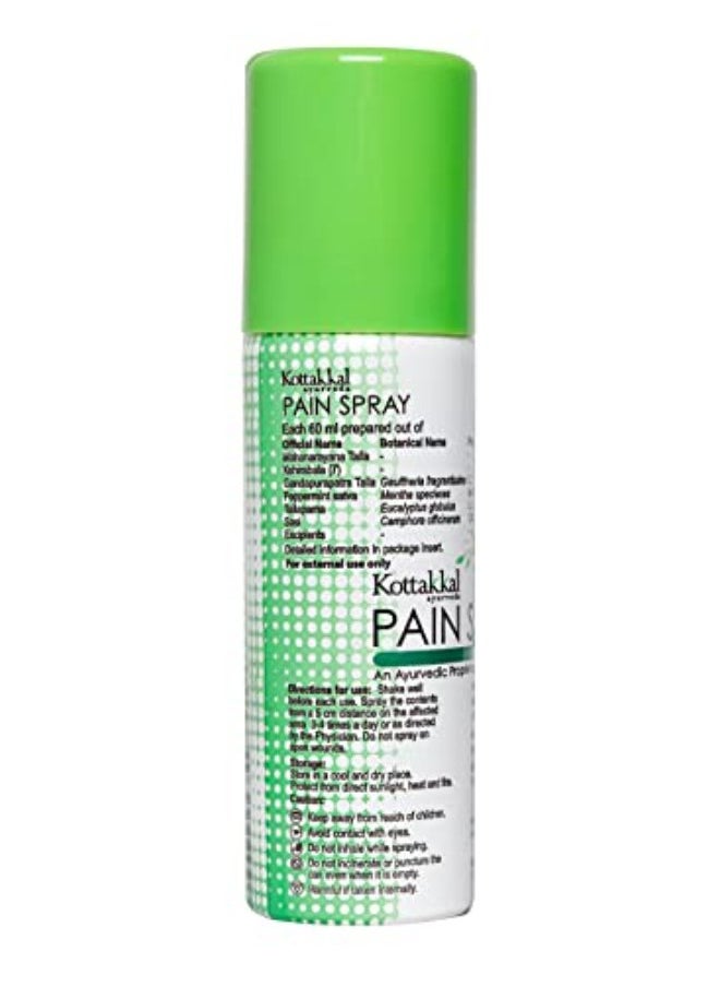 Kottakkal ayurveda Pain Spray - 60 ml, With Herbal Combination, For Joints & Muscles  - Image 2
