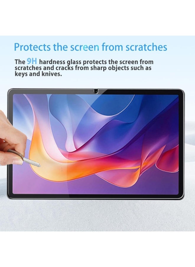 Muzz حماية شاشة Redmi Pad 2 مقاس 11 بوصة، زجاج مقسى لحماية شاشة Redmi Pad2 مقاس 11 بوصة، صلابة 9H مضادة للخدش، حماية شاشة كاملة خالية من الفقاعات لـ Redmi Pad 2 مقاس 11 بوصة (1) - Image 5