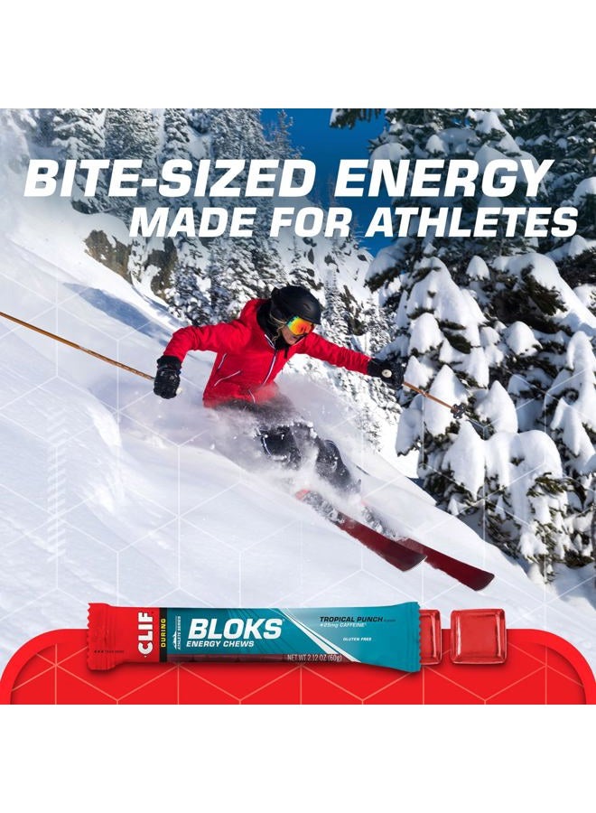 Clif Bar مضغوطات كليف شوت بلوكس بنكهة البونش الاستوائي مع 25 ملغ من الكافيين 60 غ (عبوة من 18) - Image 3