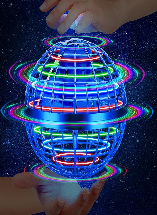 Vantexi Flying Orb Ball Toy,2026 Upgraded Parachute with LED Light,Magic Hand Controlled Gravity Ball,Cosmic Globe Boomerang,Cool Christmas Birthday Gift for 6 7 8 9 10+ Year Old Boys Girls Teens-Navy - Image 1