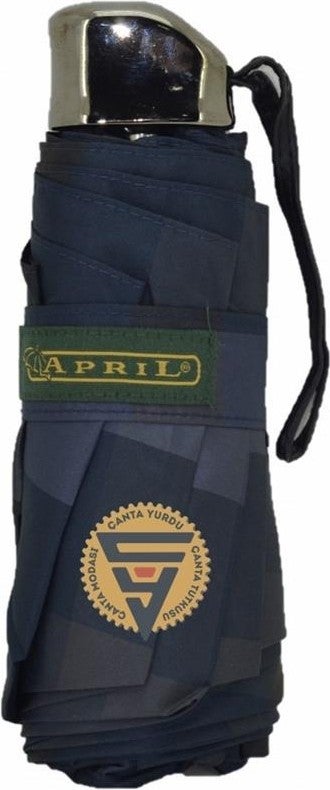 April 03L Women's Umbrella Plaid Navy Blue  - Image 2