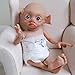 iCradle 17 Inch Handmade Reborn Elf Baby Fairy Doll Girl Reborn Fantasy Art Collectible Angel Baby Dolls - Image 2