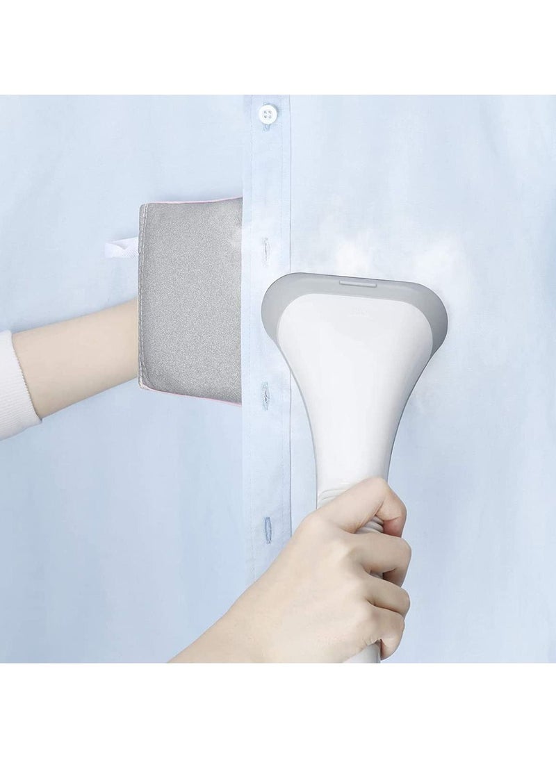 Y&D Garment Steamer Ironing Glove Waterproof Anti Steam Mitt with Finger Loop Complete Care Protective Steaming Mitt Heat Resistant Gloves for Clothes Steamers  - Image 1