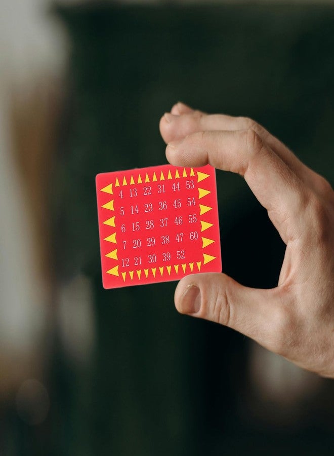 VICASKY 5 Sets Telepathic Number Cards Mind Reading Tricks Toys Stage Mind Reading Number Card Mental Prediction Cards Telepathic Playing Card - Image 4