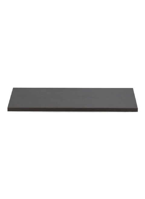 Elegant and Modern Design Rectangular Wooden Shelf Espresso 90 x 30 cm