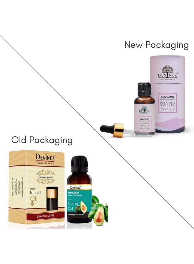 Devinez Avocado Oil 100% Pure Natural & Undiluted Natural Moisturizer For Hair Face & Skin Rich In Retinol & Vitamin E To Reduce Wrinkles & Dryness 15Ml - Image 3