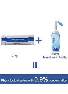 waterpulse 2.7g Nose Cleaner Salt Nasal Wash Salt Rinse Mix Allergic Rhinitis Relief Nose Cavity Protector Irrigation For Adults Children HealthCare  - Image 4