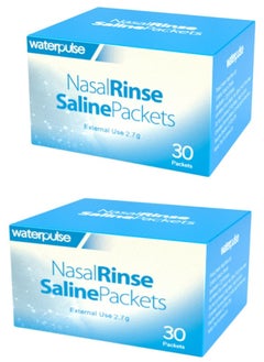 waterpulse 2.7g Nose Cleaner Salt Nasal Wash Salt Rinse Mix Allergic Rhinitis Relief Nose Cavity Protector Irrigation For Adults Children HealthCare  - Image 1