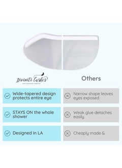 200 Eyelash Shield Shower Visor For Adults - Eye Shields For After Surgery Shampoo, Microblading Supplies Permanent Makeup Supplies - Lash Guard - Eyelash Protector - Eye Shield After Cataract Surgery - pzsku/ZA2743A578865F35B8A44Z/45/_/1734437844/af8cfab6-ef15-487f-80f5-448665bb3052