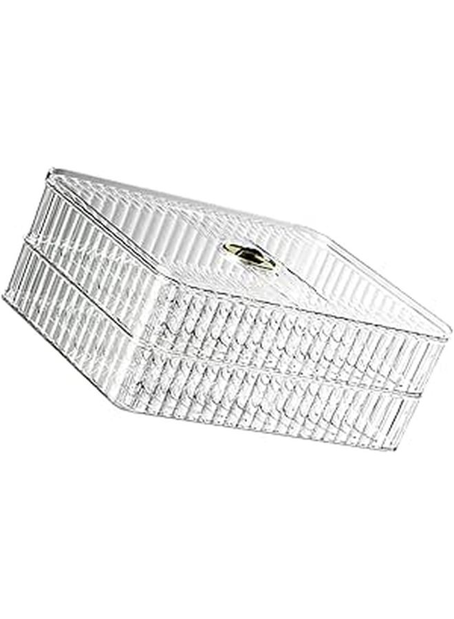 Large Clear Fridge Egg Holder And Vegetable Storage Containers For Freezer Organizer - Image 1