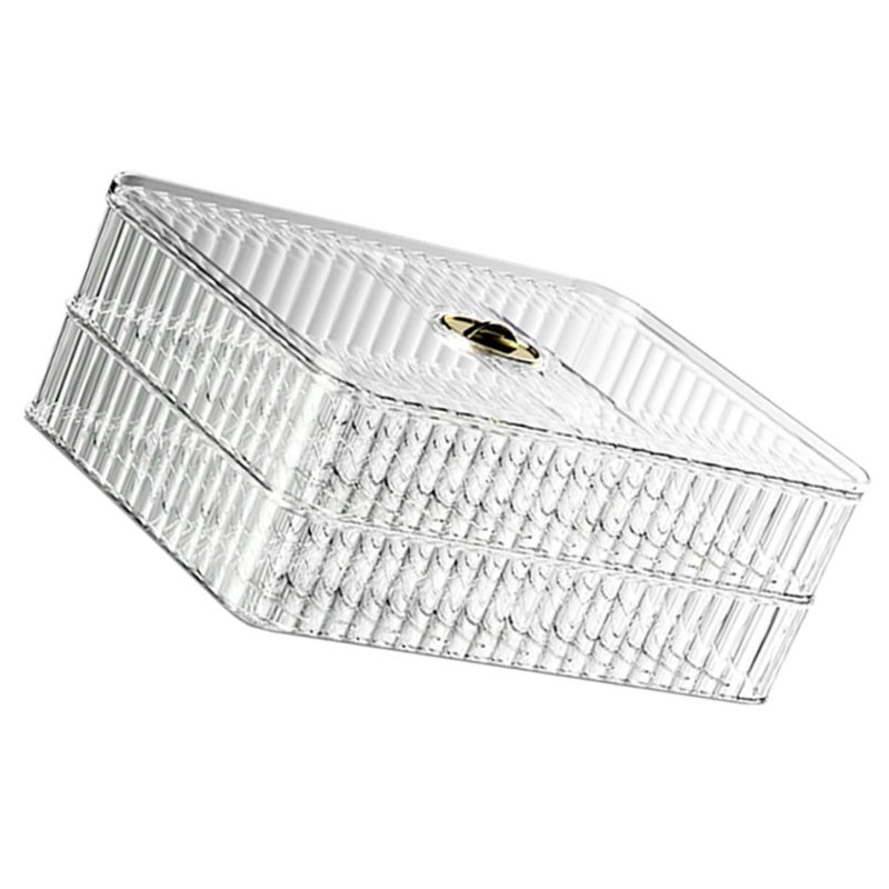 Large Clear Fridge Egg Holder And Vegetable Storage Containers For Freezer Organizer - Image 2