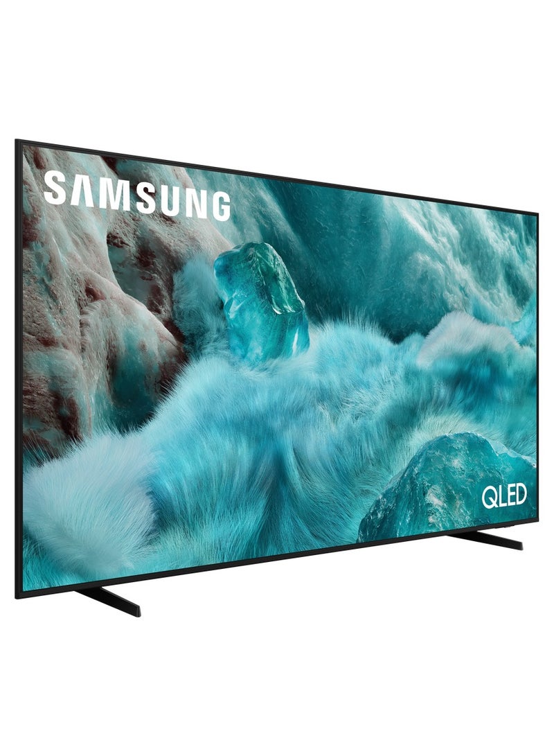 سامسونج تلفاز 43 بوصة 4K UHD سمارت QLED مع جهاز استقبال مدمج - QA43Q7FAAUXEG (2025) - Image 2