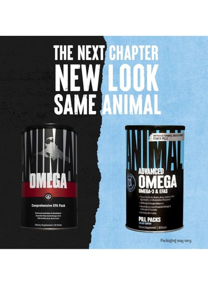 ANIMAL Advanced Omega-3 And EFAS - 30 Pack  - Image 4