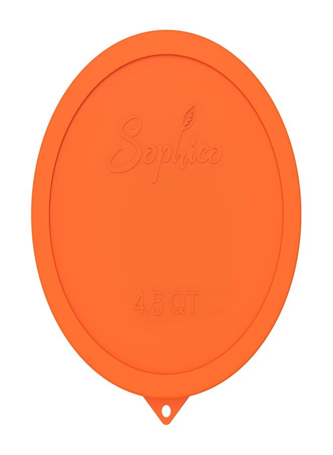 SOPHICO أغطية بديلة من السيليكون لأوعية خلط زجاجية منحوتة من بايركس (أغطية لـ 7404-s سعة 4.5 كوارت) - Image 1
