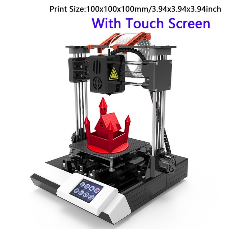 EasyThreed Mini 3D Printer: 100x100x100mm Build Size - Strong Compatibility Fast Heating 3D Printer for Kids Beginners Home Use - Image 5