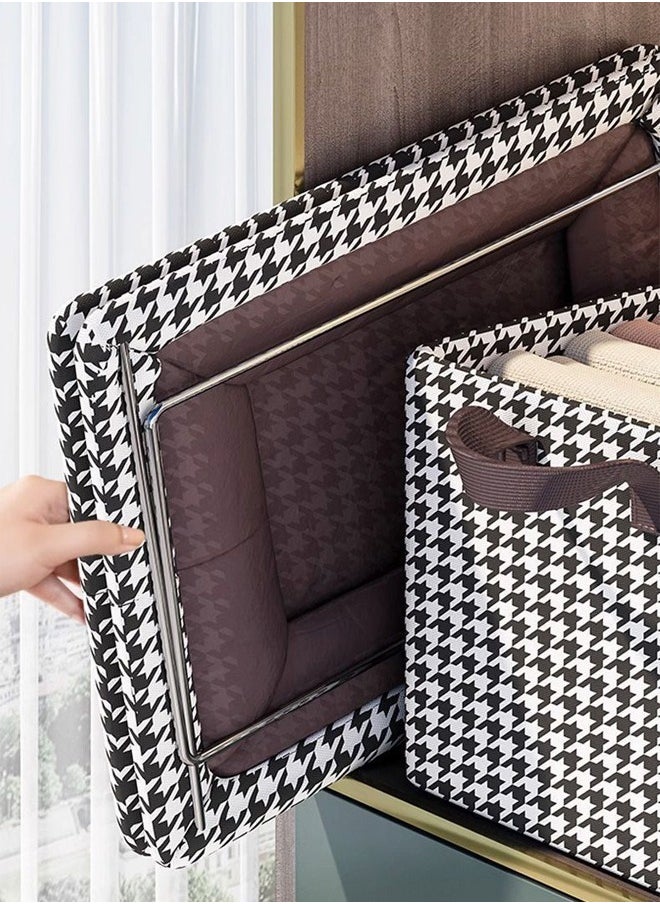 2 Pack Large Foldable Storage Box, Cube Washable Organizer Basket With Handles, Wardrobe Clothes Storage Bin, Visible Drawer Box, Clothes Blanket Box For Home, Office, Closet, 40x28x20cm - pzsku/ZA274A38FC7C3B1C55601Z/45/_/1729153274/1be8779a-3b60-48ad-8b02-a9edeb9e3928