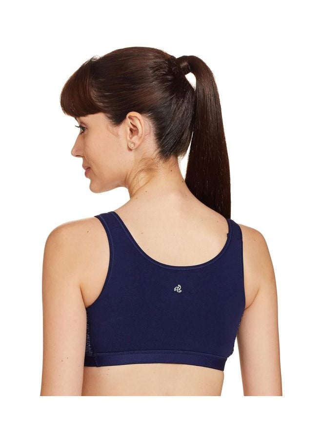 JOCKEY - Jockey 1376 Women Wire free Non Padded Super Combed Cotton Elastane Stretch Full Coverage Slip On Active Bra with Wider Straps and Moisture Move Treatment - Image 1