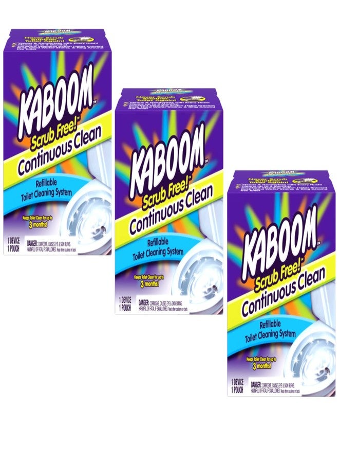KABOOM Church And Dwight 35113 "kaboom" Scrub Free Toilet Cleaning System (Pack of 3) - Image 1