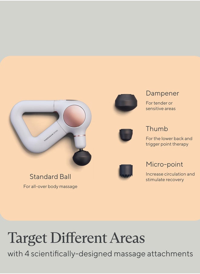 Therabody - Therabody Theragun Sense Percussion Massage Gun - White - Image 1