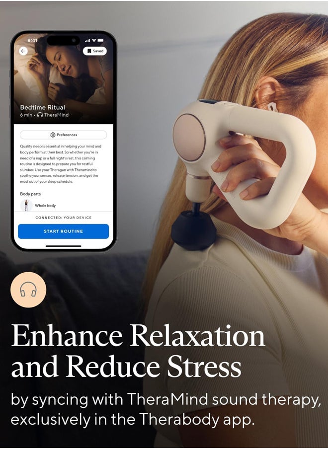 Therabody - Therabody Theragun Sense Percussion Massage Gun - White - Image 1