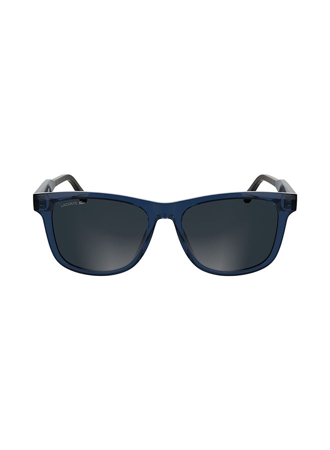 LACOSTE FULL RIM INJECTED LACOSTE SUNS L6060S 5417 (410) TRANSPARENT BLUE - Image 1