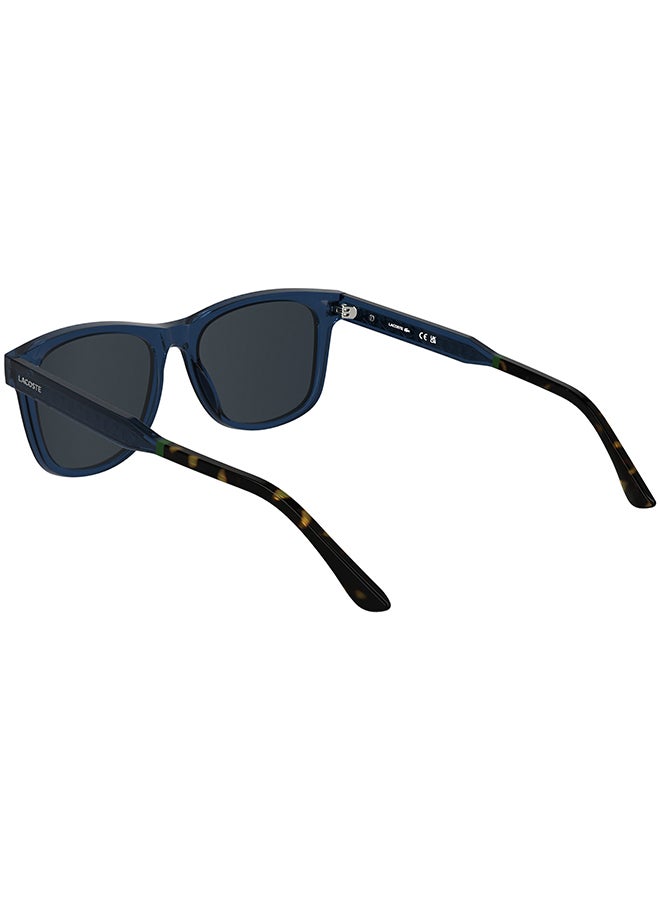 LACOSTE FULL RIM INJECTED LACOSTE SUNS L6060S 5417 (410) TRANSPARENT BLUE - Image 2
