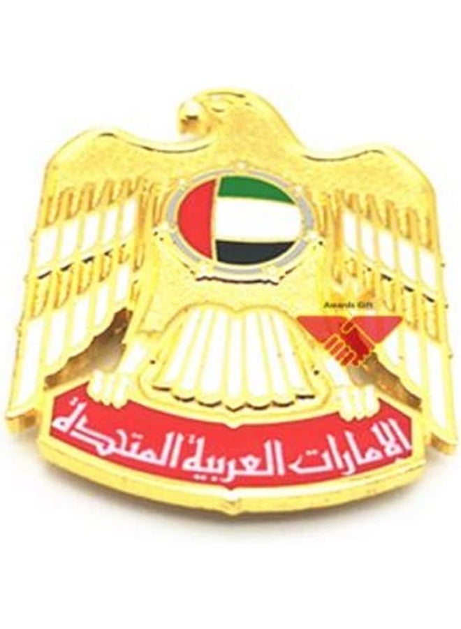 Pack of 3 UAE Metal Falcon logo Badges Pin For UAE National Day - Image 3