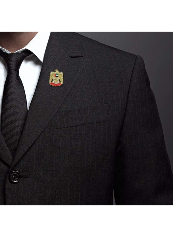 Pack of 3 UAE Metal Falcon logo Badges Pin For UAE National Day - Image 4