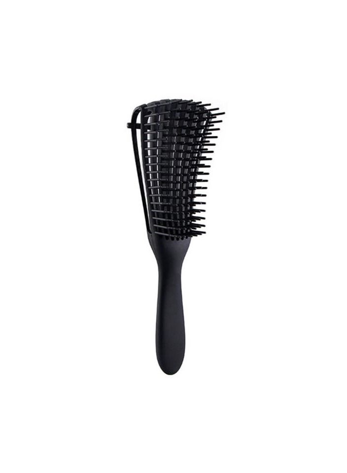 Diva Scalp Massage Brush, Black – Stimulates Blood Circulation for Healthier Scalp & Improved Hair Texture